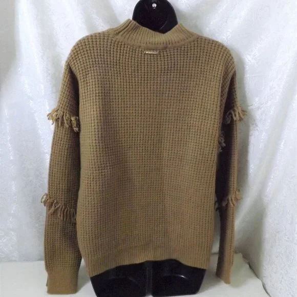 Michael Kors Fringe Sweater- Women Large - Picture 5 of 8